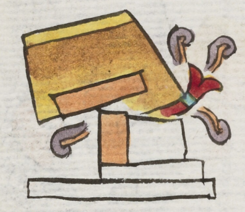 tepehualiztli (Mdz13v) | Visual Lexicon of Aztec Hieroglyphs